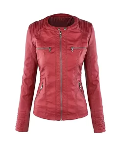 womens-red-faux-leather-motorcycle-jacket-with-hood