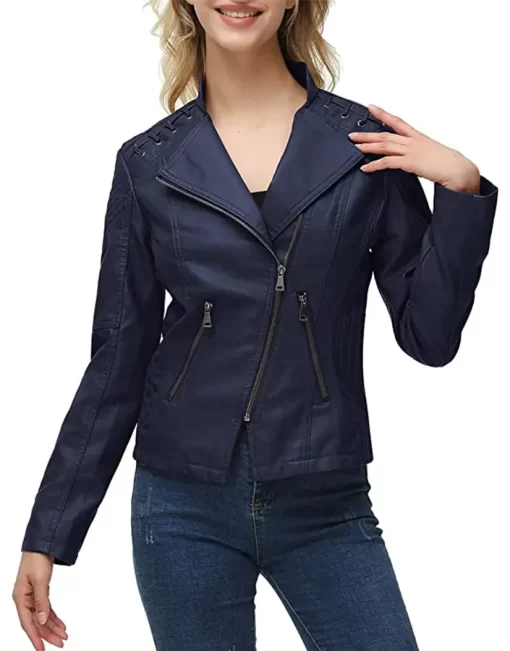 womens-string-quilted-shoulder-navy-blue-faux-leather-jacket