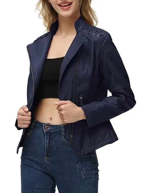 womens-string-quilted-shoulder-navy-blue-faux-leather-jacket