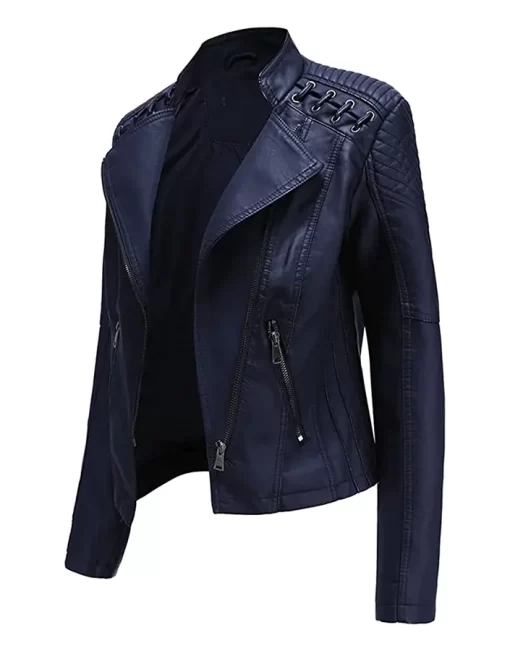 womens-string-quilted-shoulder-navy-blue-faux-leather-jacket