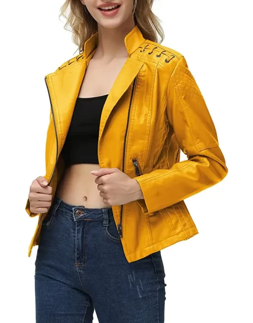 womens-string-quilted-shoulder-yellow-faux-leather-jacket