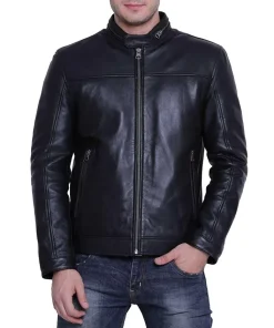 mens-black-cafe-racer-faux-leather-jacket