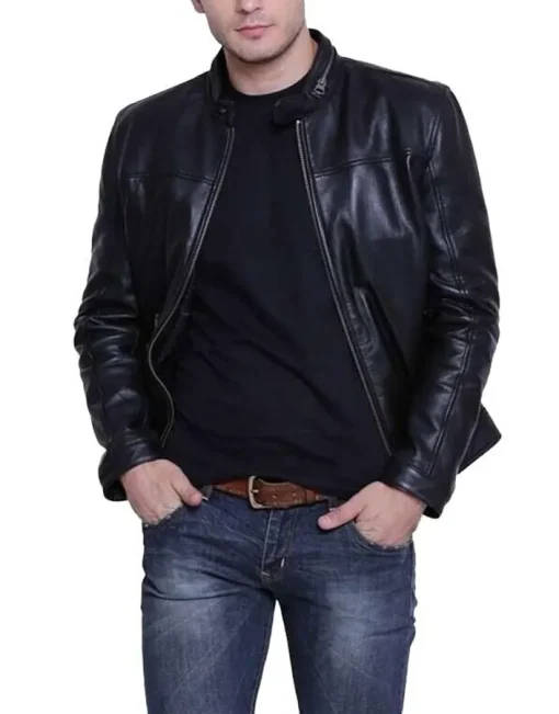 mens-black-cafe-racer-faux-leather-jacket