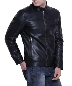 mens-black-cafe-racer-faux-leather-jacket