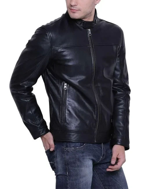 mens-black-cafe-racer-faux-leather-jacket