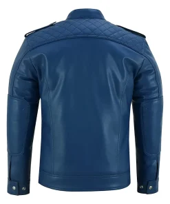 mens-blue-biker-slim-fit-faux-leather-jacket