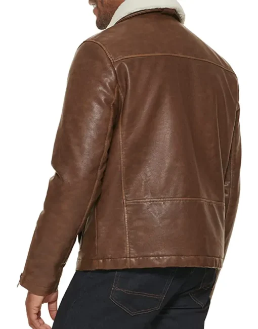 mens-brown-faux-leather-moto-jacket-with-sherpa-collar