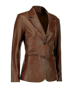 mens-cognac-faux-leather-sports-blazer