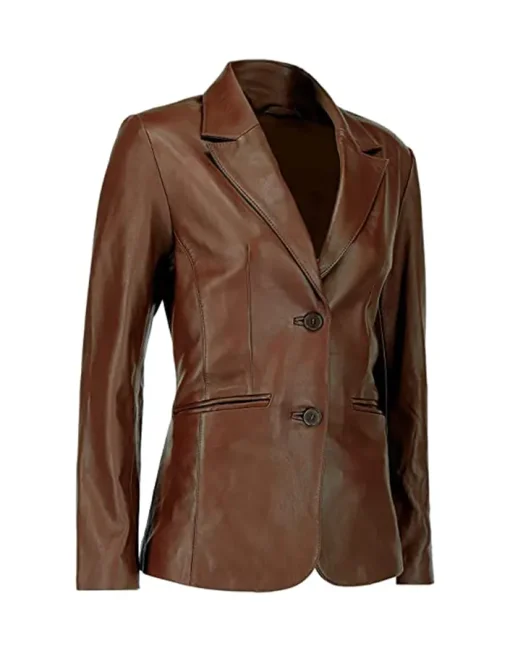 mens-cognac-faux-leather-sports-blazer