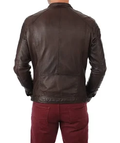 mens-dark-brown-faux-leather-moto-biker-jacket