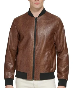 mens-faux-leather-brown-varsity-bomber-jacket