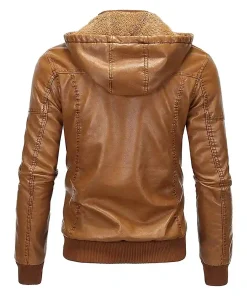 mens-fleece-lined-camel-faux-leather-jacket-with-removable-hood