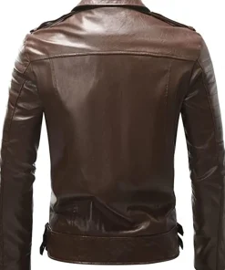 mens-lapel-collar-brown-faux-leather-slim-fit-jacket