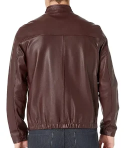 mens-regular-fit-brown-faux-leather-jacket