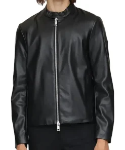 mens-shiny-black-faux-leather-jacket