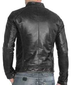 mens-slim-fit-cafe-racer-black-faux-leather-jacket