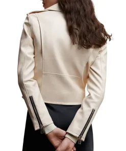 womens-beige-faux-leather-biker-jacket