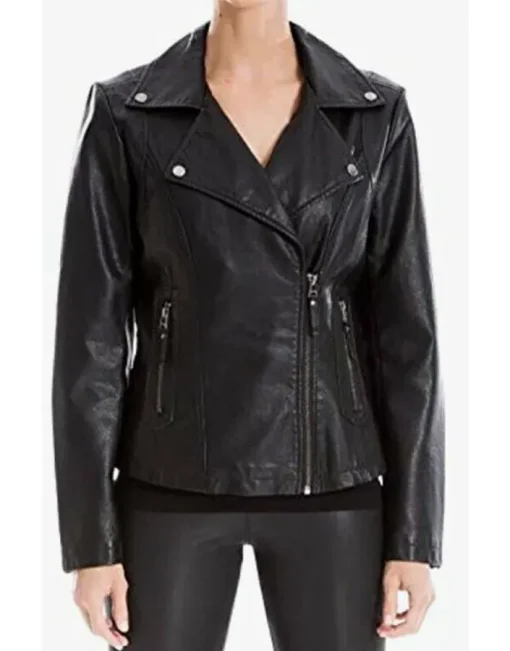 womens-black-biker-faux-leather-jacket