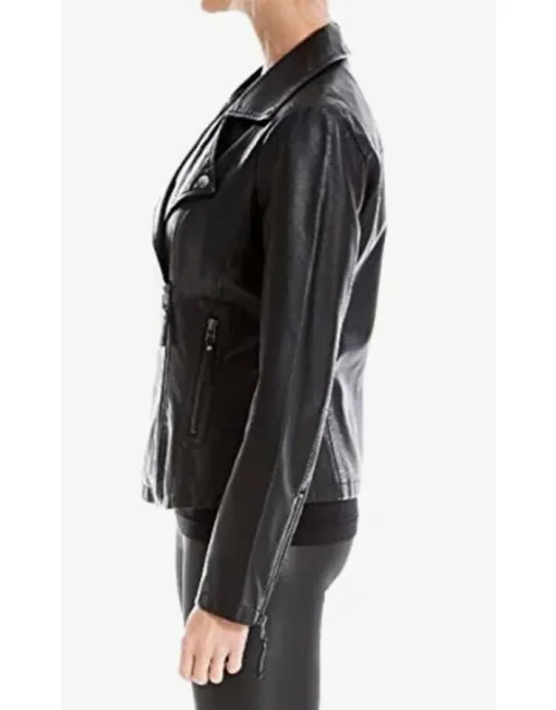 womens-black-biker-faux-leather-jacket