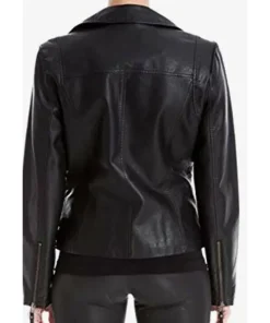 womens-black-biker-faux-leather-jacket