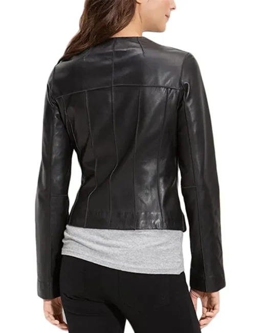 womens-black-faux-leather-collarless-moto-biker-jacket