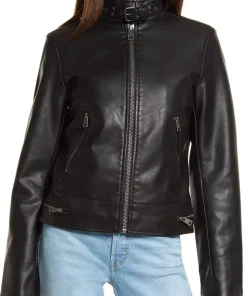 womens-black-faux-leather-racer-jacket