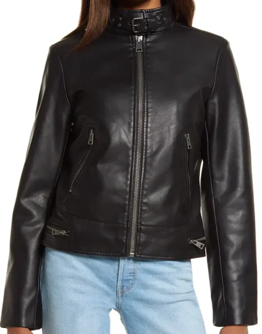 womens-black-faux-leather-racer-jacket