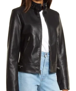 womens-black-faux-leather-racer-jacket