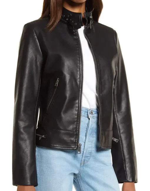 womens-black-faux-leather-racer-jacket