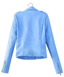 womens-blue-faux-leather-classic-motorcycle-jacket