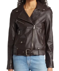 womens-brown-faux-leather-belted-moto-jacket