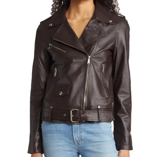 womens-brown-faux-leather-belted-moto-jacket