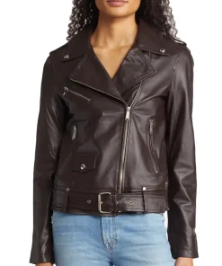 womens-brown-faux-leather-belted-moto-jacket