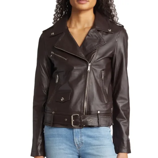 womens-brown-faux-leather-belted-moto-jacket