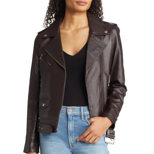 womens-brown-faux-leather-belted-moto-jacket