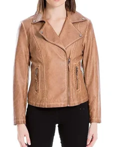 womens-camel-faux-leather-biker-jacket