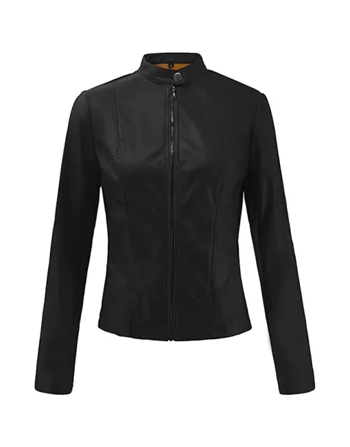 womens-casual-slim-fit-black-faux-leather-biker-jacket