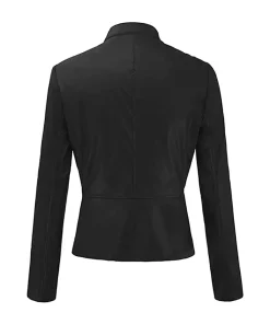 womens-casual-slim-fit-black-faux-leather-biker-jacket