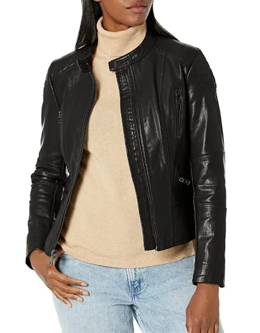 womens-classic-short-moto-black-faux-leather-jacket