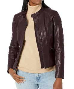 womens-classic-short-moto-burgundy-faux-leather-jacket