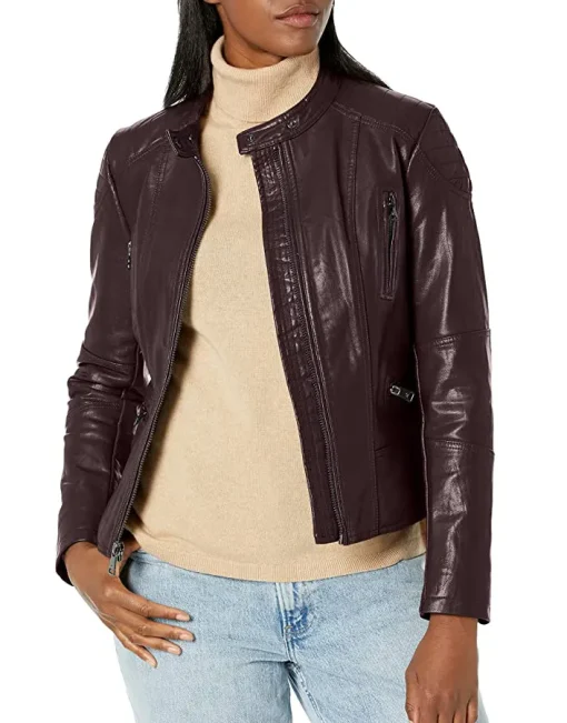 womens-classic-short-moto-burgundy-faux-leather-jacket