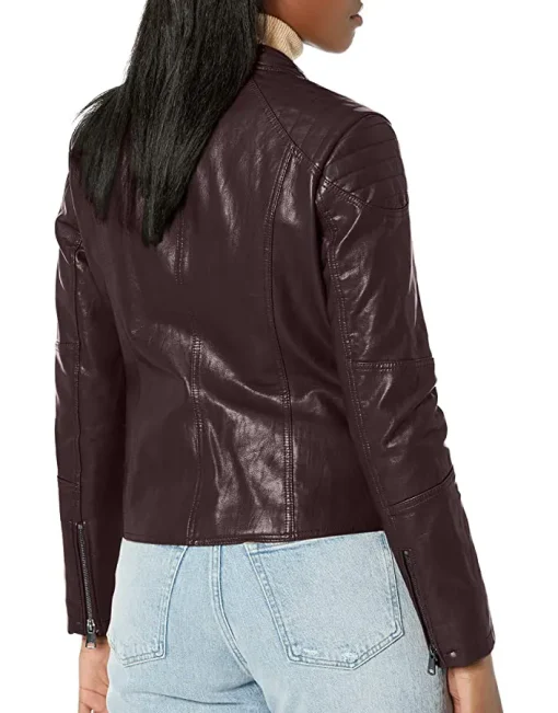 womens-classic-short-moto-burgundy-faux-leather-jacket