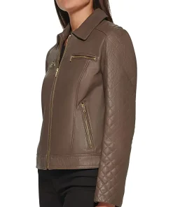 womens-diamond-quilted-sleeves-brown-faux-leather-jacket