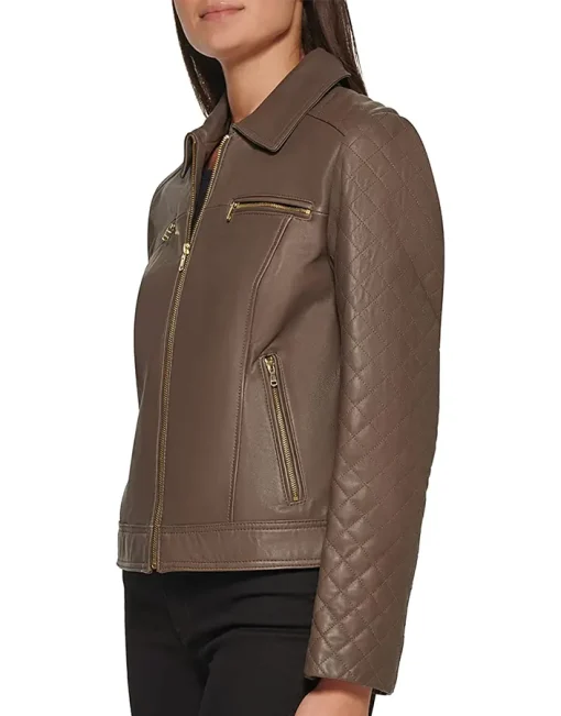 womens-diamond-quilted-sleeves-brown-faux-leather-jacket