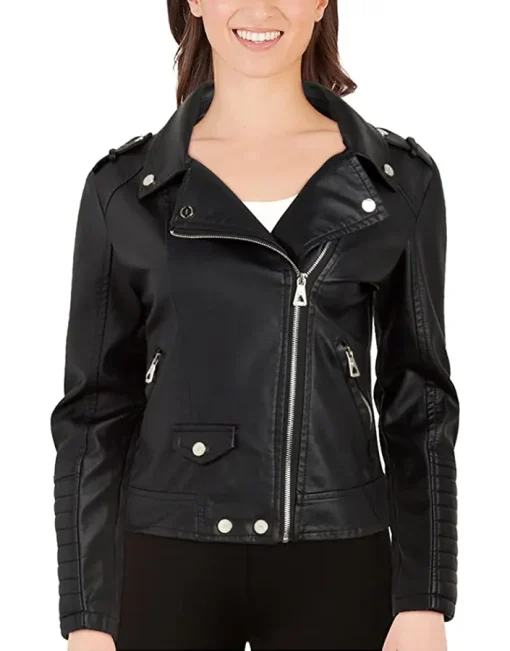 womens-faux-leather-black-motorcycle-jacket