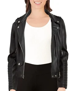 womens-faux-leather-black-motorcycle-jacket