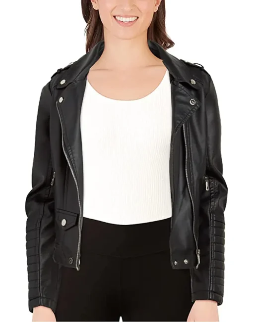 womens-faux-leather-black-motorcycle-jacket