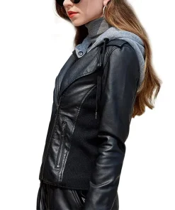 womens-hooded-black-faux-leather-slim-fit-jacket