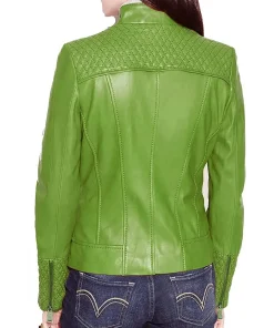 womens-light-green-faux-leather-slim-fit-biker-jacket