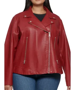 womens-moto-red-faux-leather-jacket